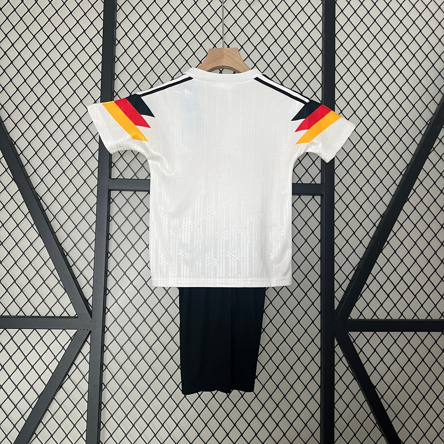 Camiseta Conjunto de Niño Retro de Fútbol Alemania 1990