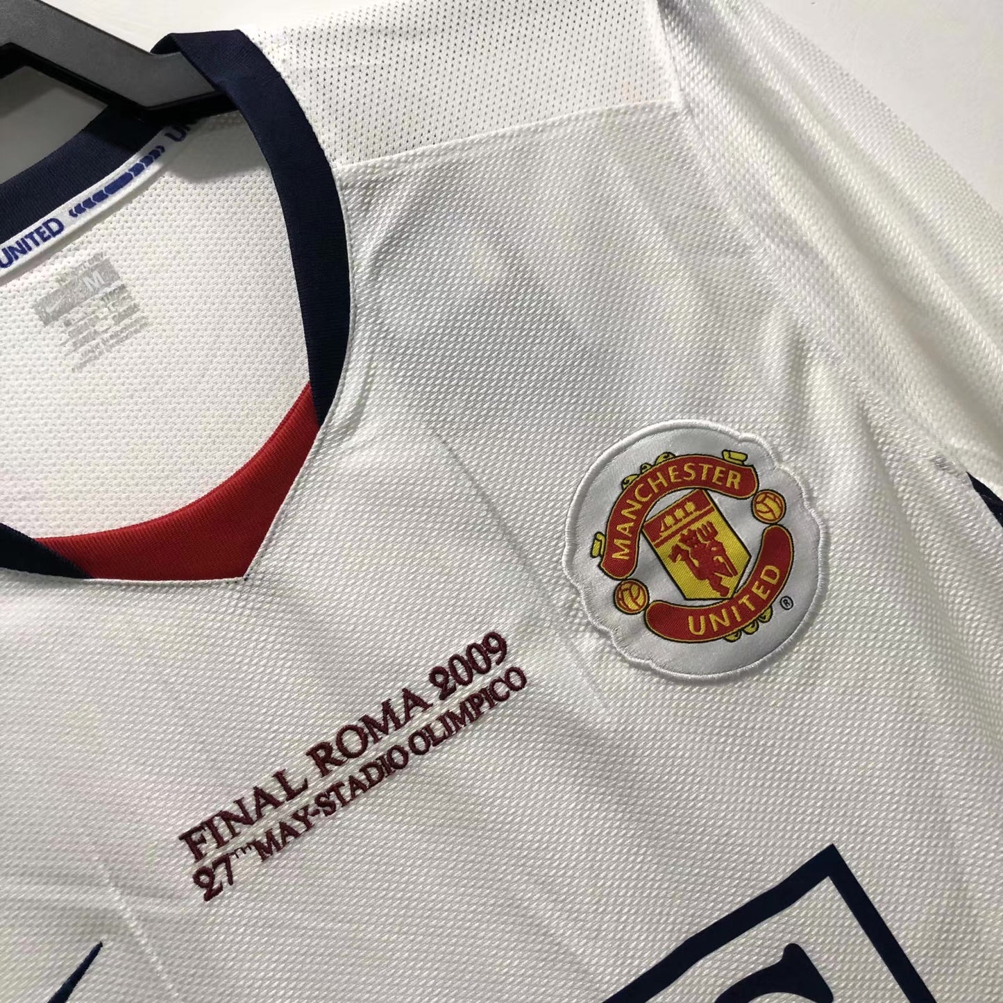 Camiseta Retro de Fútbol Manchester United visitante Liga de Campeones 2008-2009