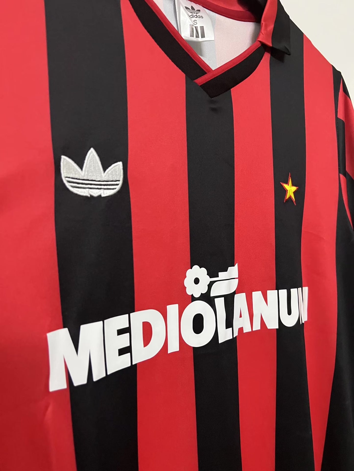 Camiseta Retro de Fútbol AC Milan 1990 - 1991