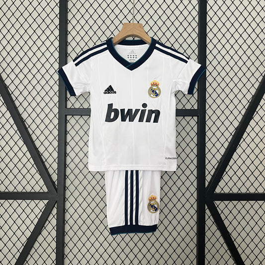 Camiseta Conjunto de Niño Retro de Fútbol Real Madrid 2012-2013