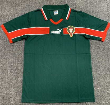 Camiseta Retro de Futbol Marruecos 1998