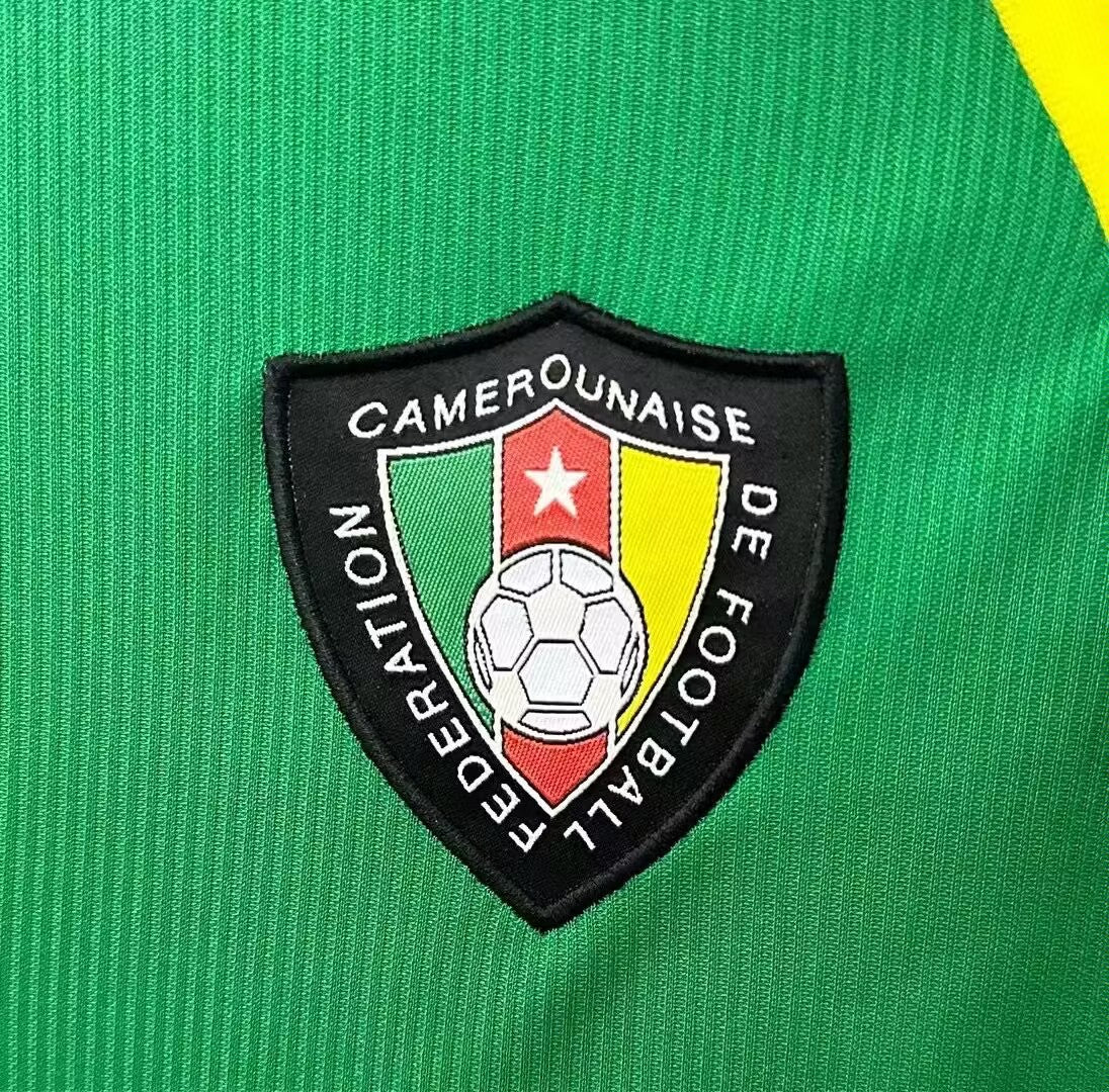 Camiseta Retro de Futbol Camerún 1998