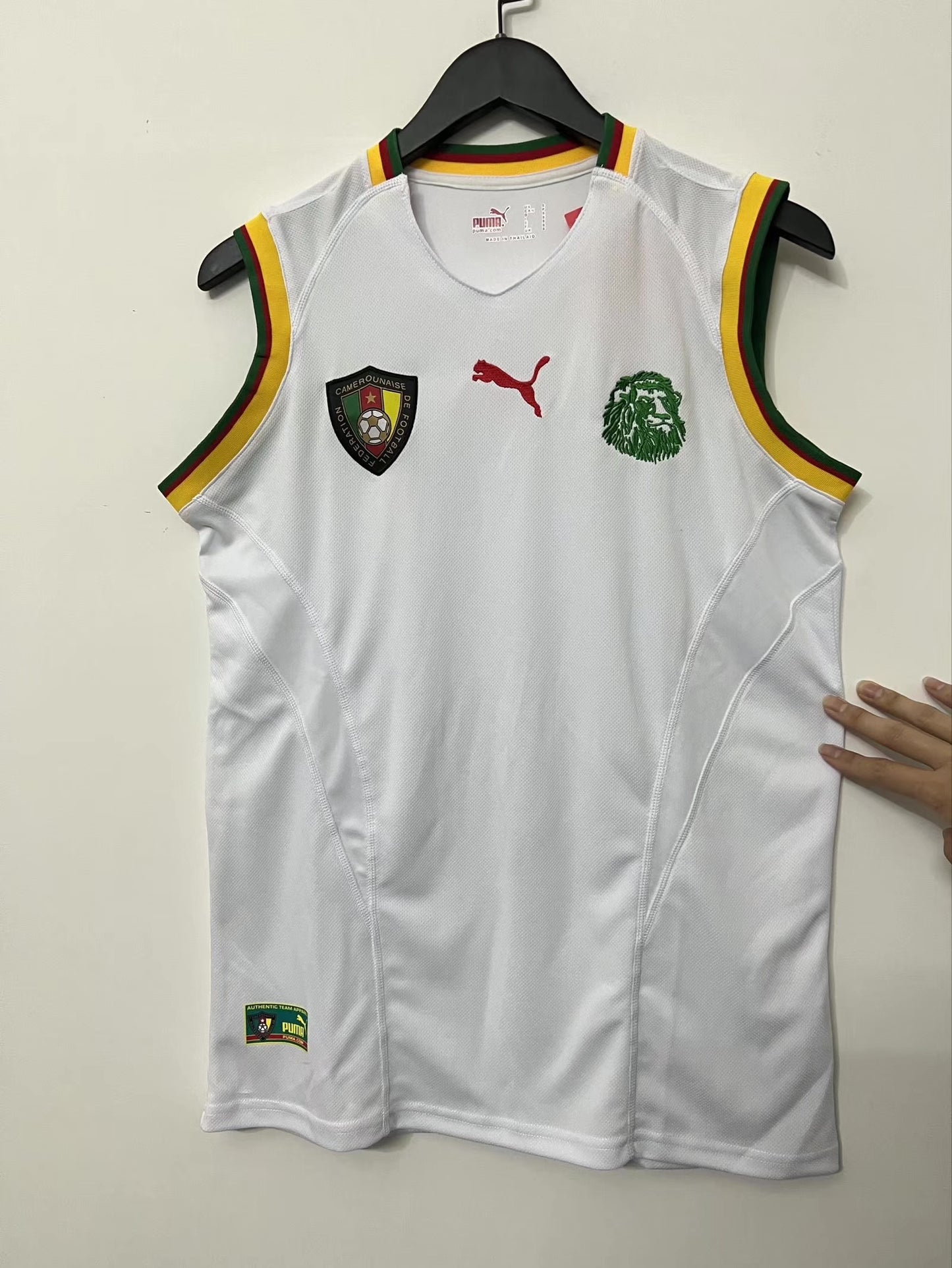 Camiseta Retro de Fútbol Camerun 2002