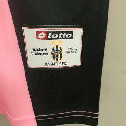 Camiseta Retro de Fútbol de la Juventus 2002 - 2003 Rosa y negro