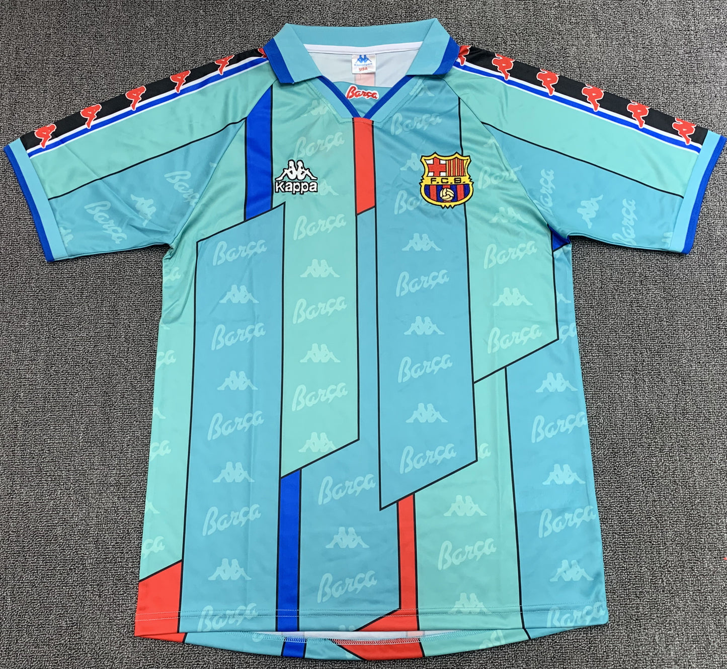 Camiseta Retro de Fútbol Barcelona 1996 - 1997 Visitante