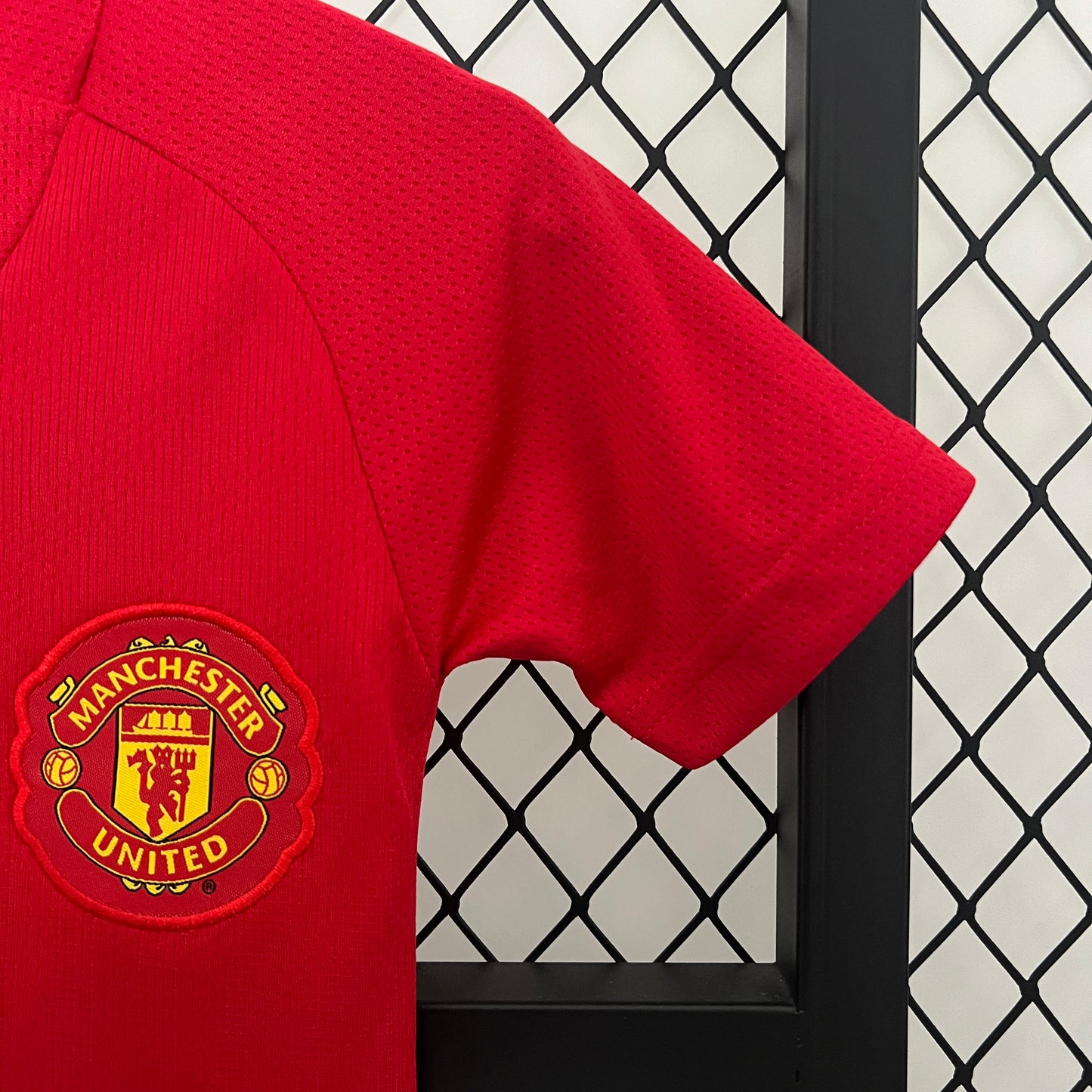 Camiseta Conjunto de Niño Retro de Fútbol Manchester United 2007-2008