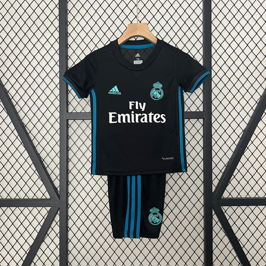 Camiseta Conjunto de Niño Retro de Fútbol Real Madrid 2017-2018 Visitante