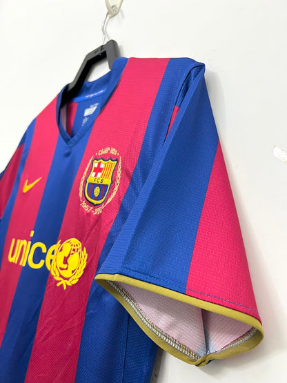 Camiseta Retro de Fútbol Barcelona Local 2007 - 2008