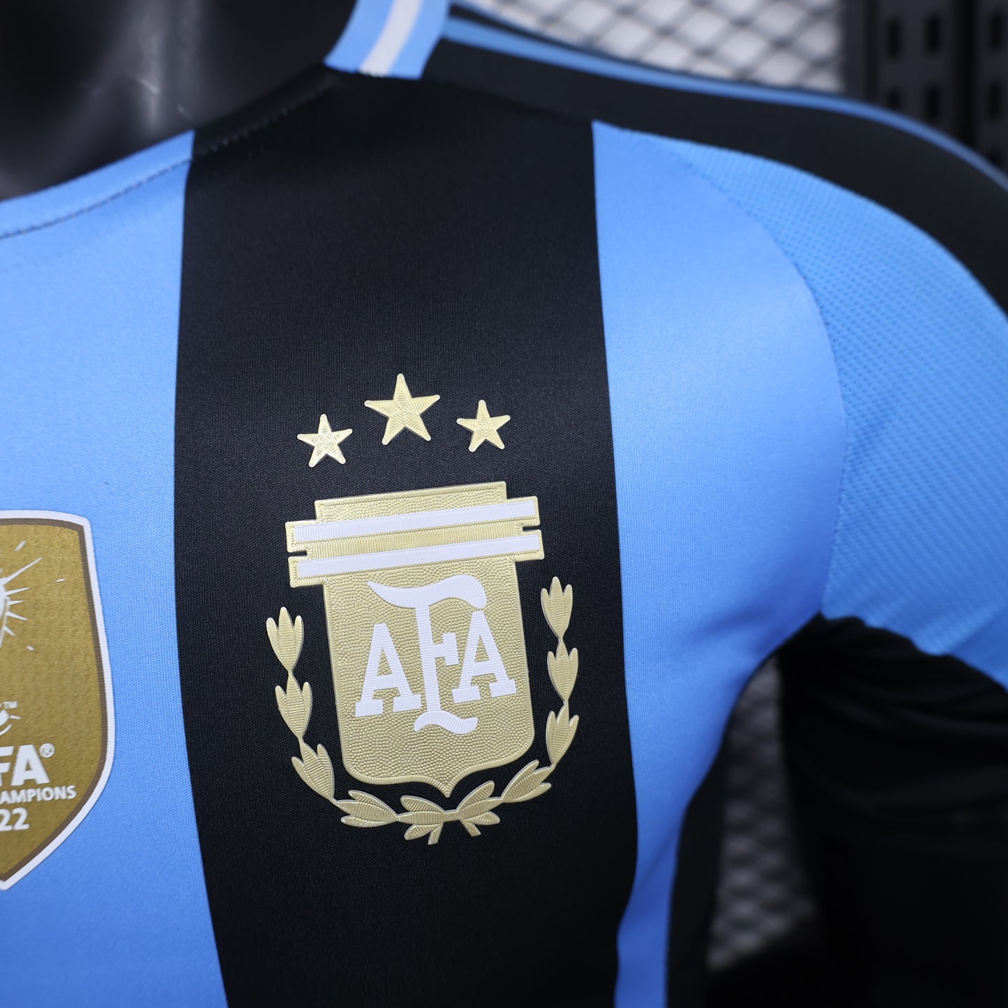 Camiseta de Futbol Argentina 2024 (Versión Jugador Dark)