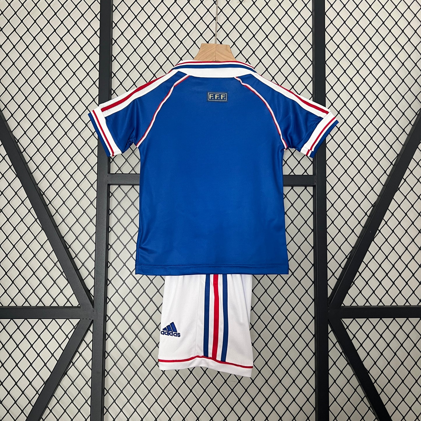 Camiseta Conjunto de Niño Retro de Fútbol Francia 1998