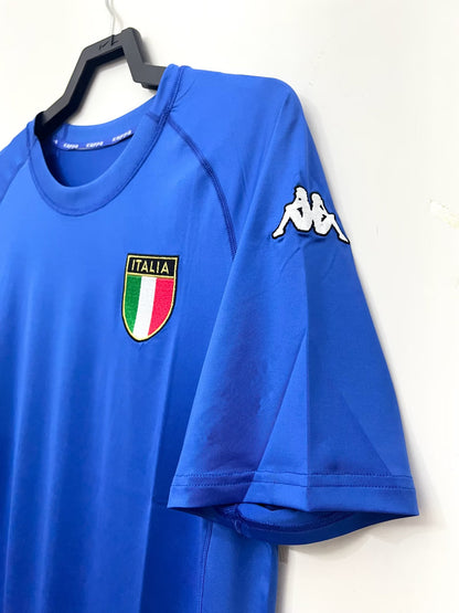 Camiseta de Futbol Retro de Italia 2000 Blue