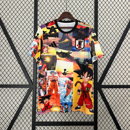 Camiseta de Futbol Temática Japón (Dragon Ball 2024)