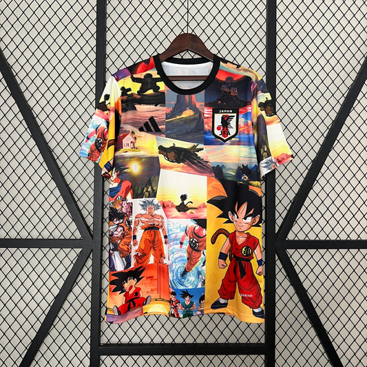 Camiseta de Futbol Temática Japón (Dragon Ball 2024)