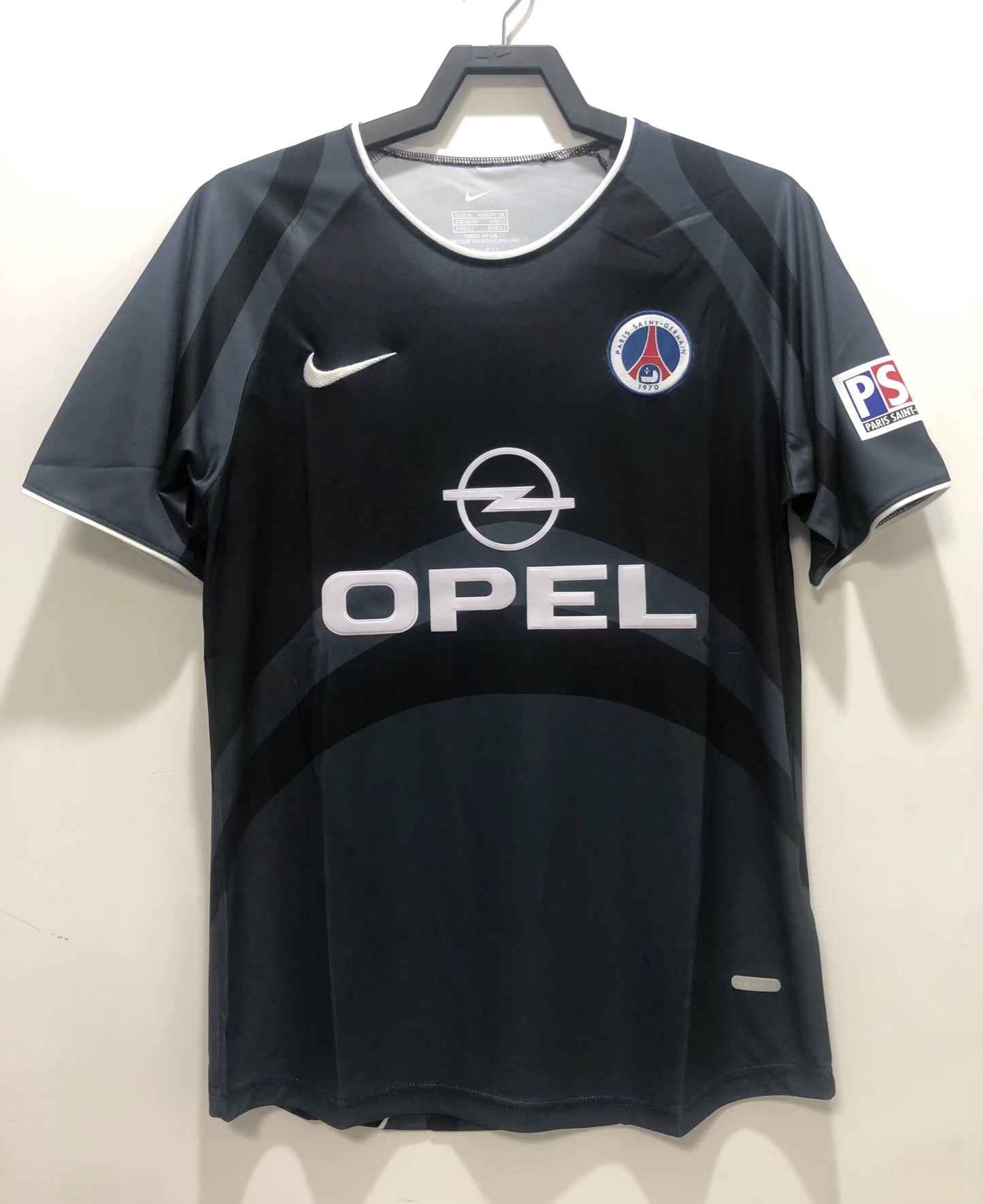 Camiseta Retro de Fútbol Paris Saint Germain 2001 - 2002 Black