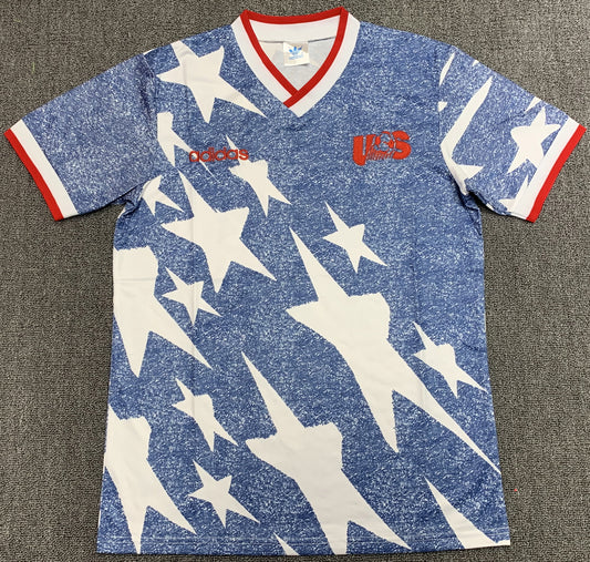 Camiseta Retro de Fútbol Estados Unidos 1994 Alternativa