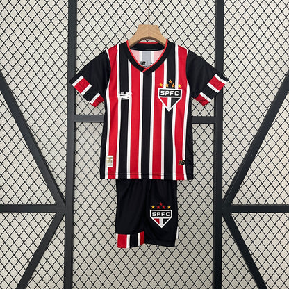 Camiseta Conjunto de Niño de Fútbol Sao Paulo 2024-2025 Visitante