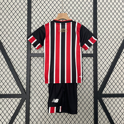 Camiseta Conjunto de Niño de Fútbol Sao Paulo 2024-2025 Visitante