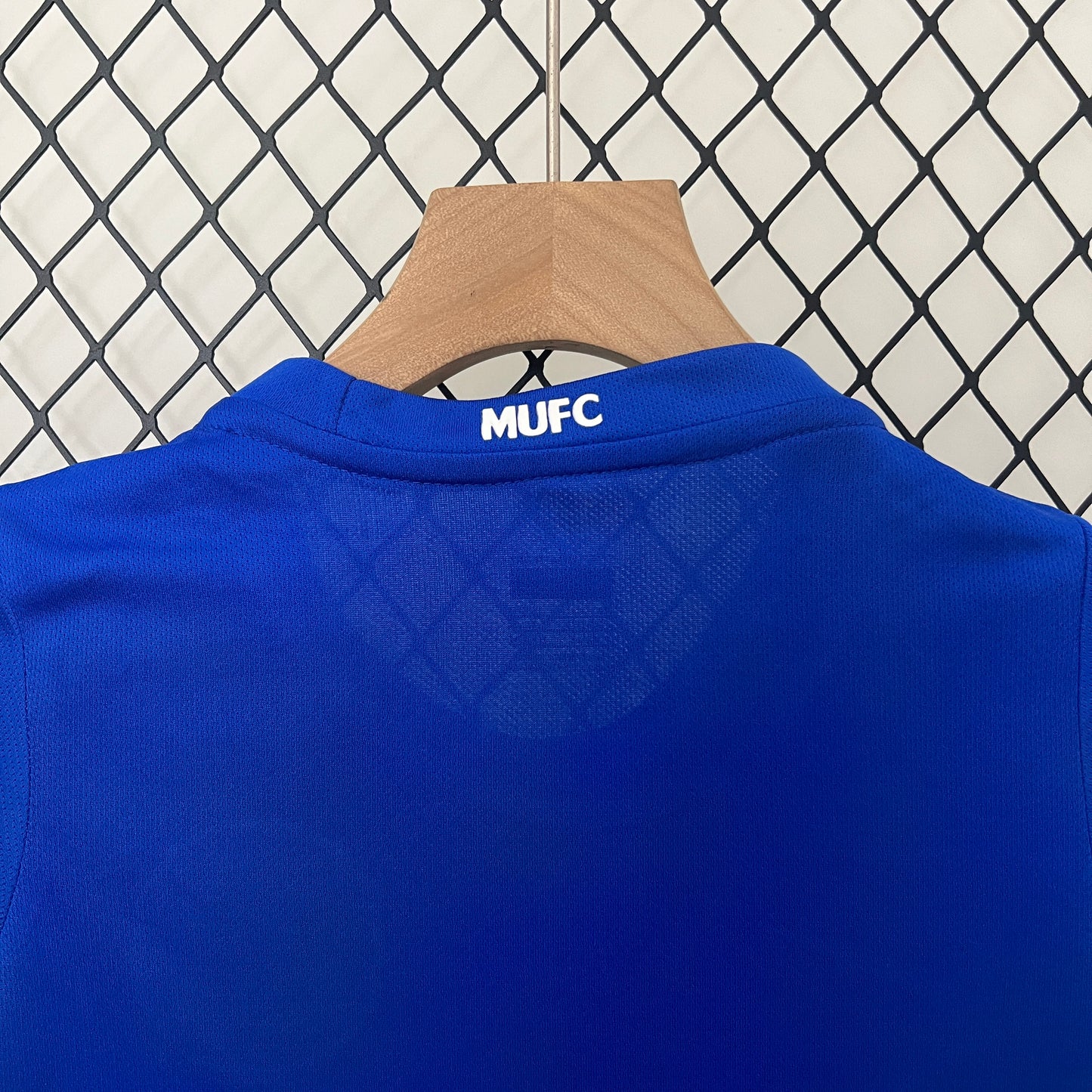 Camiseta Conjunto de Niño Retro de Fútbol Manchester United 2007-2008 (Azul)