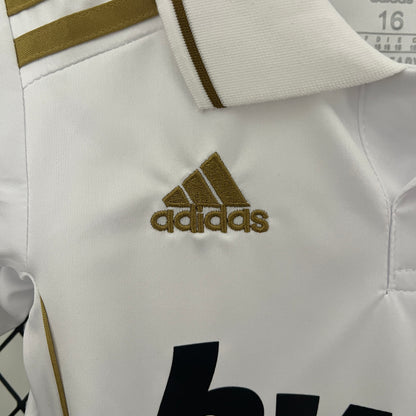 Camiseta Conjunto de Niño Retro de Fútbol Real Madrid 2011-2012