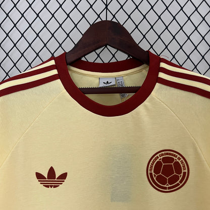 Camiseta Retro de Fútbol Colombia