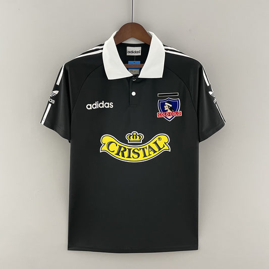 Camiseta Retro de Fútbol Colo Colo 1992-1993 Negra