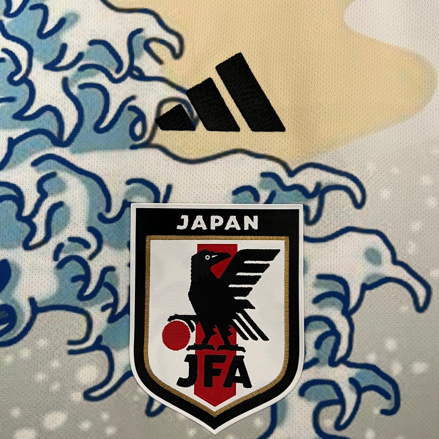 Camiseta de Futbol Temática Japón (La Gran Ola de Kanagawa 2024)