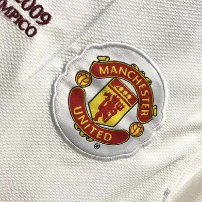 Camiseta Retro de Fútbol Manchester United visitante Liga de Campeones 2008-2009