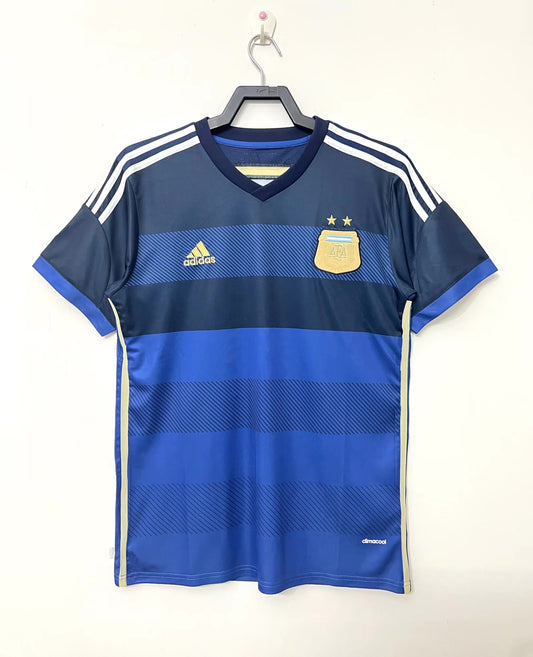 Camiseta Retro de Futbol Argentina 2014 Visitante