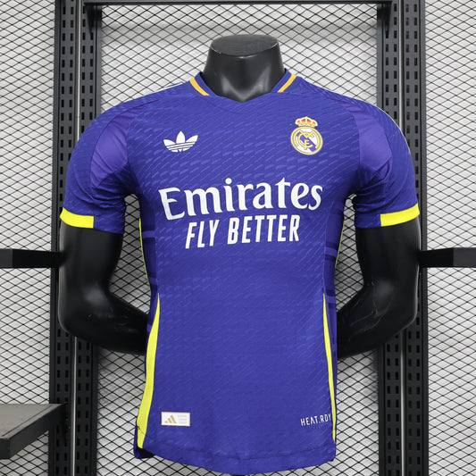 Camiseta de Futbol Third Blue Player Real Madrid 2024-2025