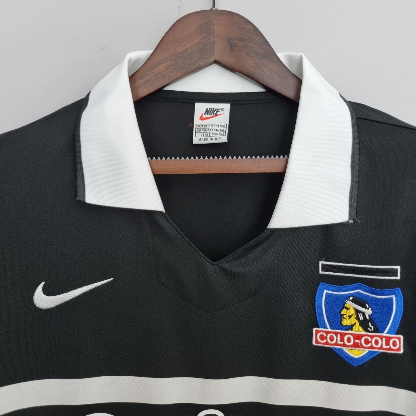 Camiseta Retro de Fútbol Colo Colo 1996-1997 Negra