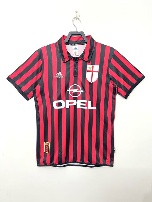 Camiseta Retro de Fútbol AC Milan 1999 - 2000