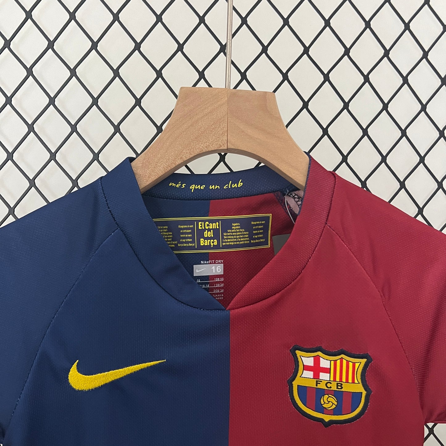 Camiseta Conjunto de Niño Retro de Fútbol Barcelona 2008-2009