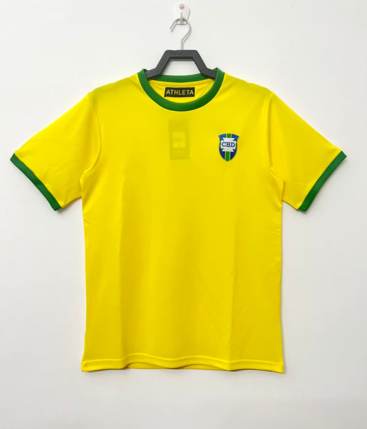 Camiseta Retro de Fútbol Brasil 1970