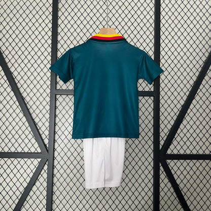 Camiseta Conjunto de Niño Retro de Fútbol Alemania 1994 (Verde)