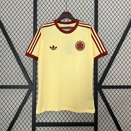 Camiseta Retro de Fútbol Colombia