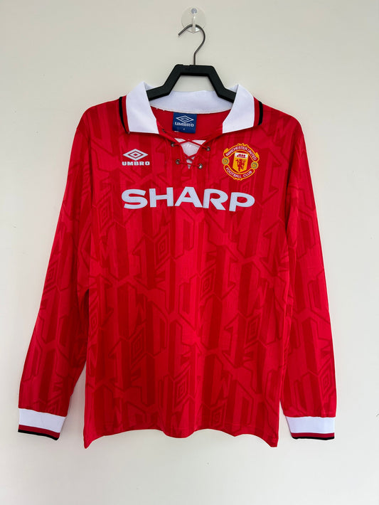 Camiseta Retro de Fútbol Manchester United ML 1992