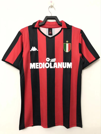 Camiseta Retro de Fútbol  AC Milan 1988-1989 Local