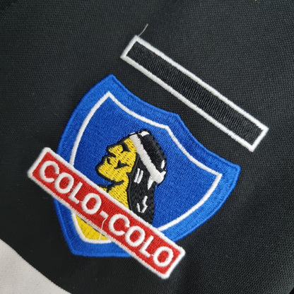 Camiseta Retro de Fútbol Colo Colo 1996-1997 Negra