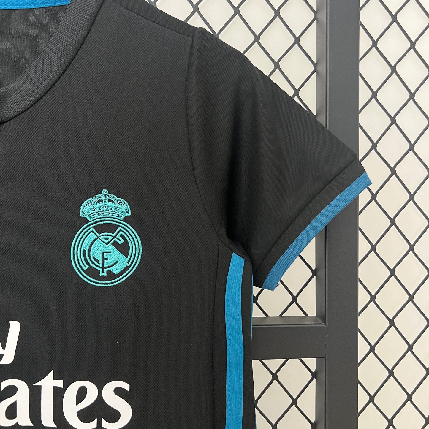 Camiseta Conjunto de Niño Retro de Fútbol Real Madrid 2017-2018 Visitante