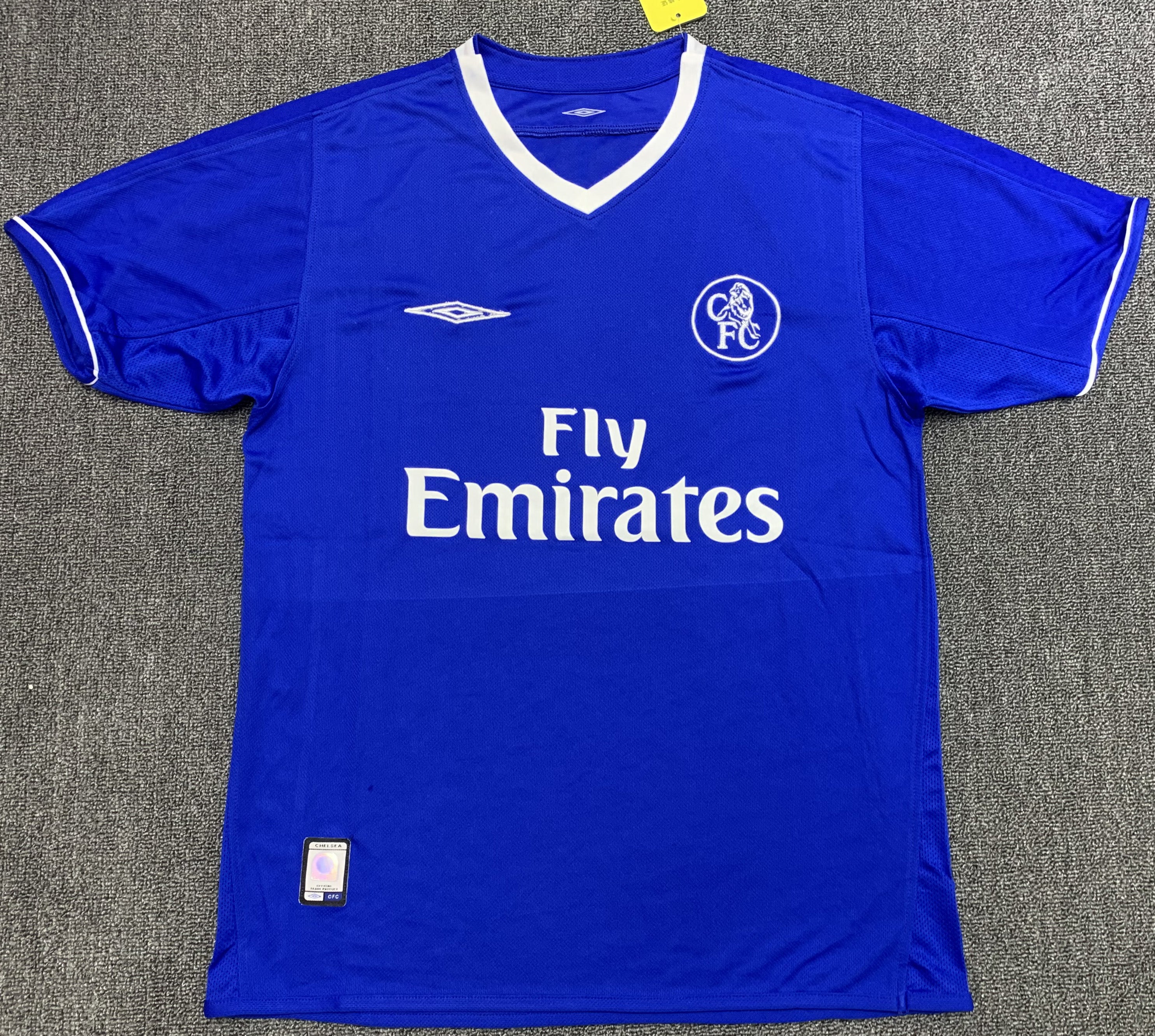 Camiseta Retro de Futbol del Chelsea 2003 2005 Retro Campeones