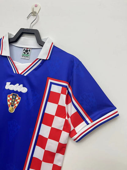 Camiseta de Futbol Retro de Croacia 1998 Visitante