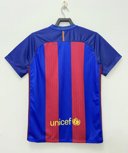 Camiseta Retro de Fútbol FC Barcelona 2016-2017