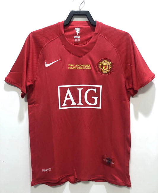 Camiseta Retro de Fútbol Manchester United 2008