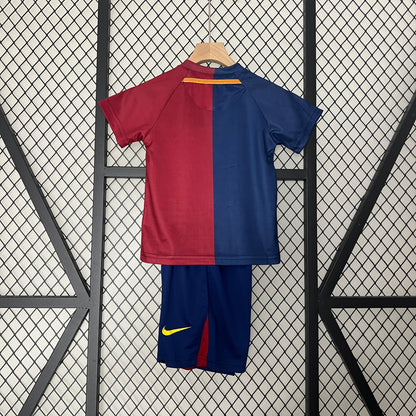 Camiseta Conjunto de Niño Retro de Fútbol Barcelona 2008-2009