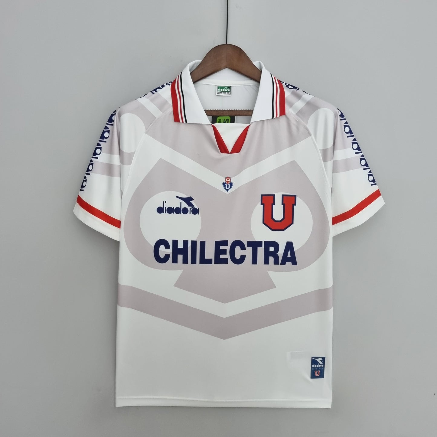 Camiseta Retro de Fútbol Universidad de Chile 1996 Blanca