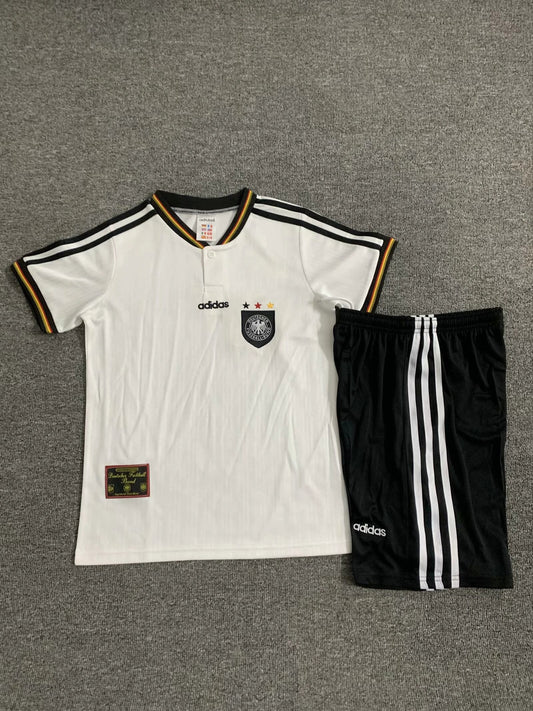 Camiseta Conjunto de Niño Retro de Fútbol Alemania 1996