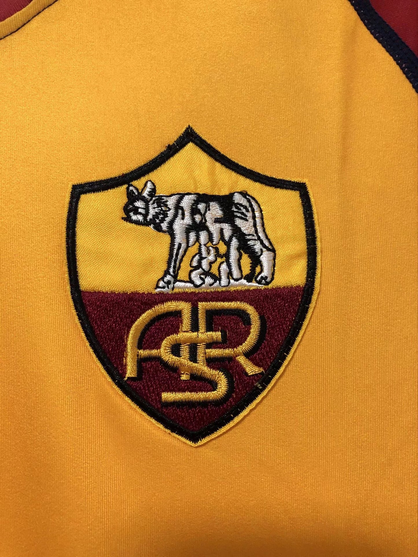 Camiseta Retro de Fútbol AS Roma 2000