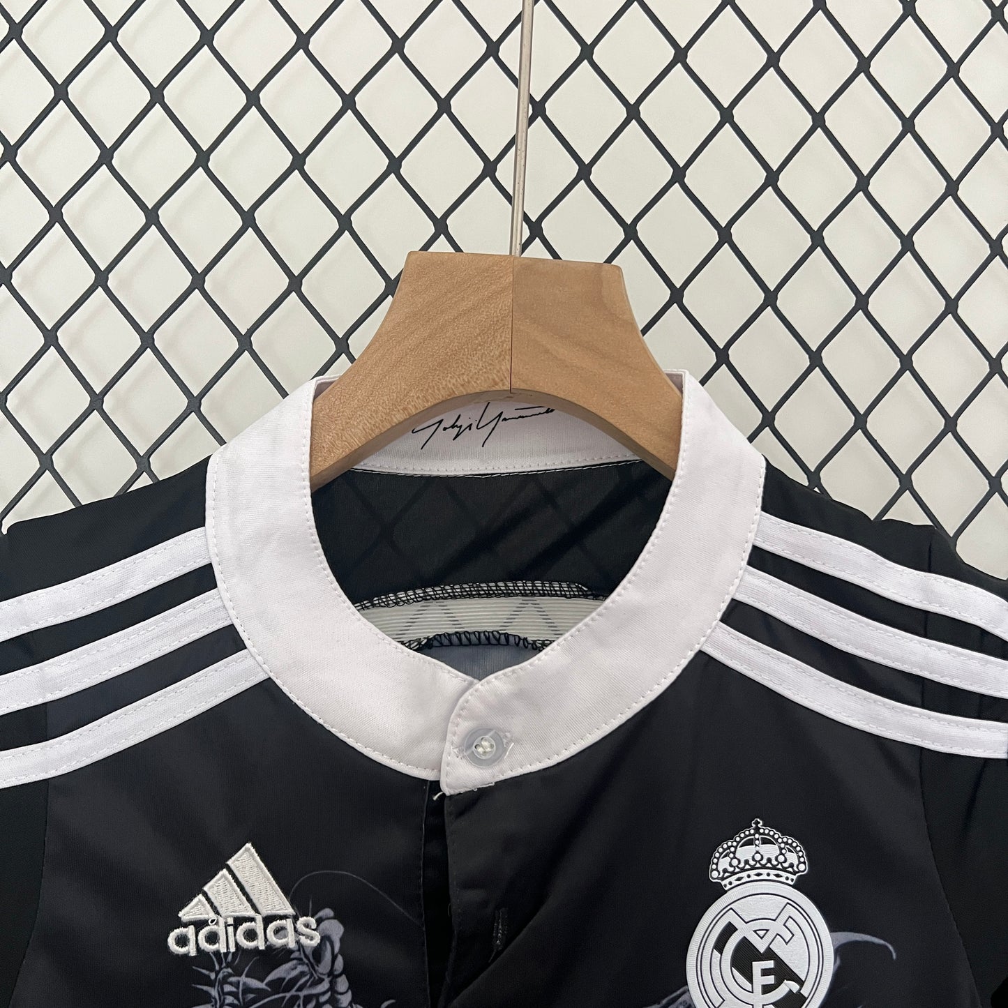 Camiseta Conjunto de Niño Retro de Fútbol Real Madrid 2014-2015 (Negra)