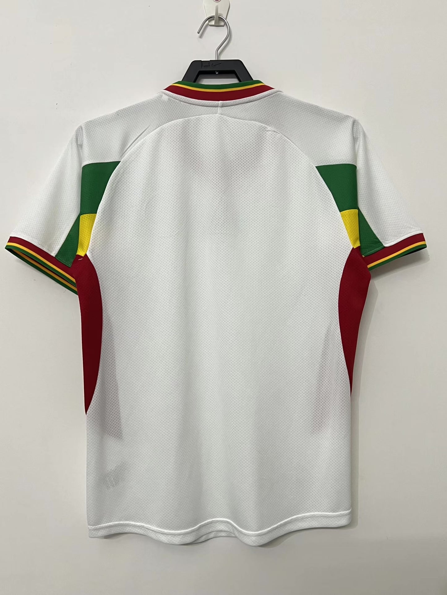 Camiseta Retro de Futbol Senegal 2002 Blanco