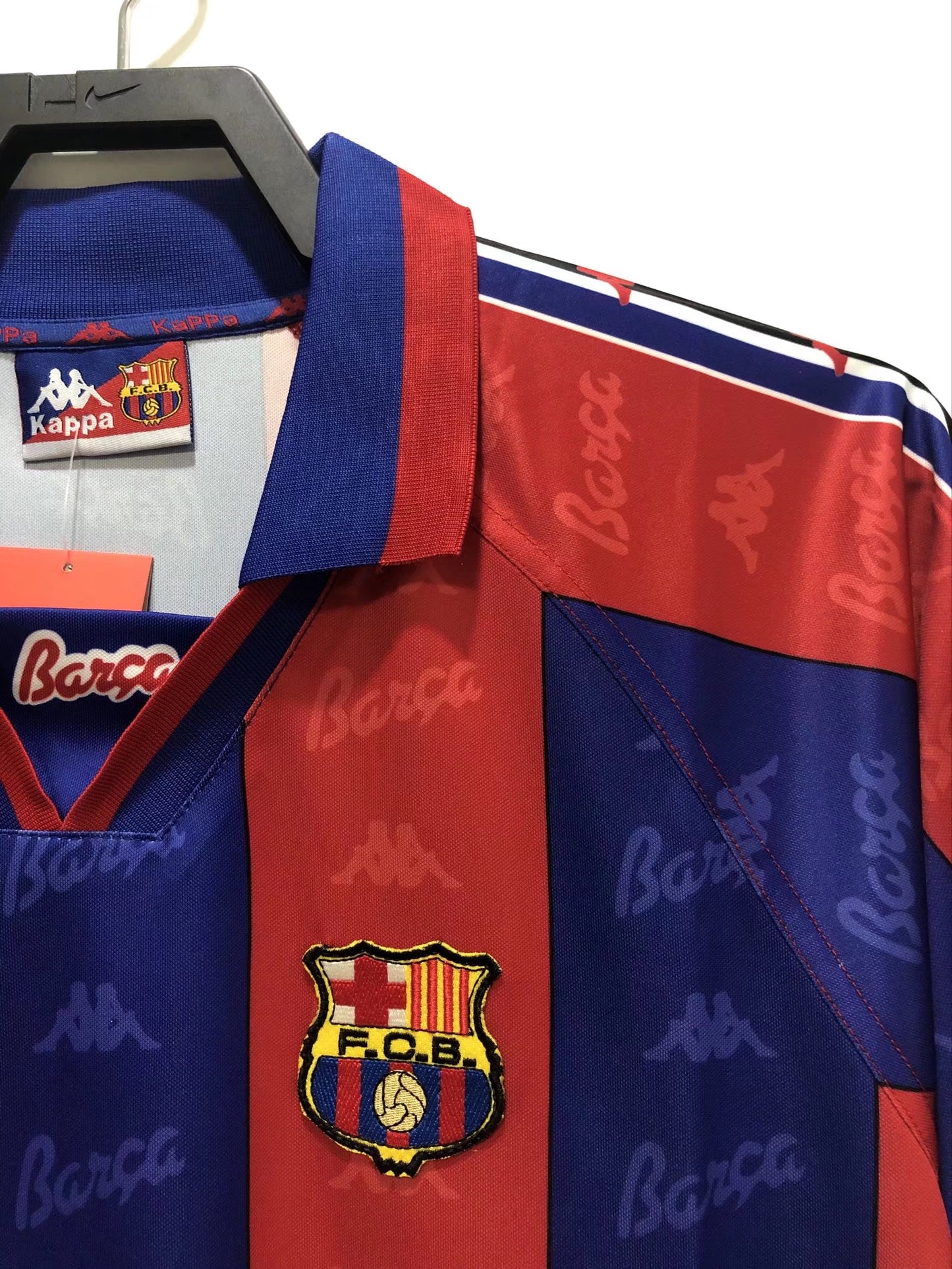 Camiseta Retro de Fútbol Barcelona 1996 - 1997 ML